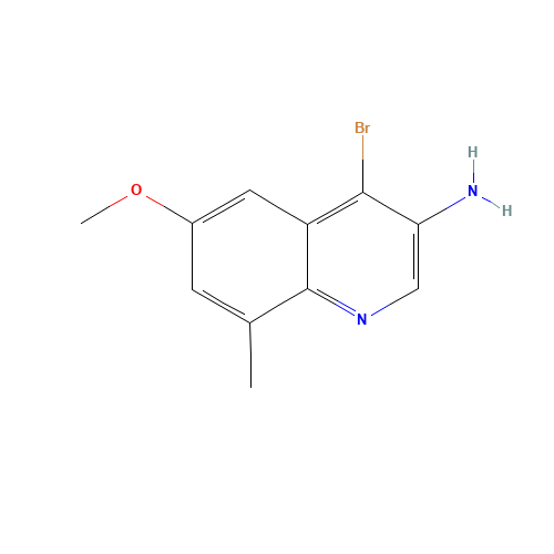 4-bromo-6-methoxy-8-methylquinolin-3-amine (CAS: 1417553-54-8) - Related Chemical Product