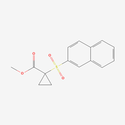 methyl 1-naphthalen-2-ylsulfonylcyclopropane-1-carboxylate (CAS: 332166-13-9) - Related Chemical Product
