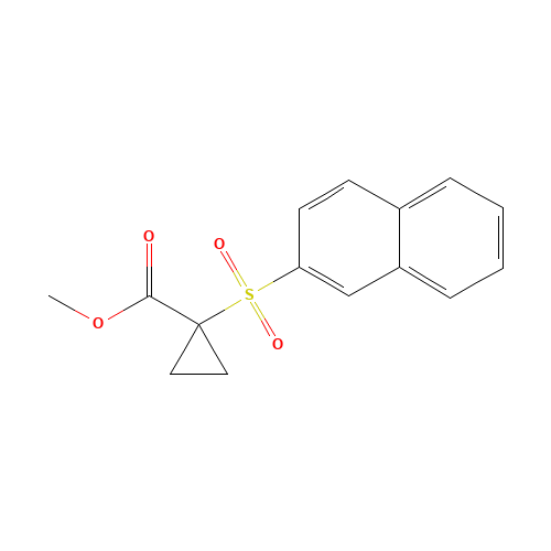 methyl 1-naphthalen-2-ylsulfonylcyclopropane-1-carboxylate (CAS: 332166-13-9) - Related Chemical Product