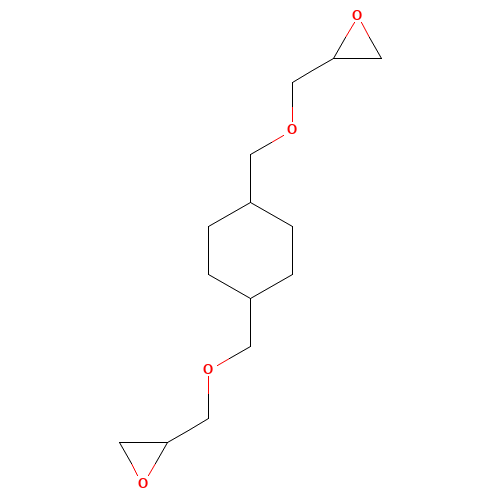 2-[[4-(oxiran-2-ylmethoxymethyl)cyclohexyl]methoxymethyl]oxirane (CAS: 14228-73-0) - Related Chemical Product