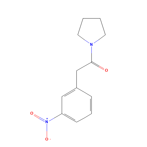 2-(3-nitrophenyl)-1-pyrrolidin-1-ylethanone (CAS: 19281-19-7) - Related Chemical Product