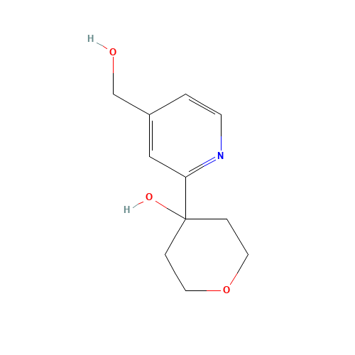 4-[4-(hydroxymethyl)pyridin-2-yl]oxan-4-ol (CAS: 156151-84-7) - Related Chemical Product