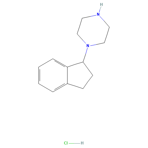 1-(2,3-dihydro-1H-inden-1-yl)piperazine;hydrochloride (CAS: 229345-37-3) - Related Chemical Product