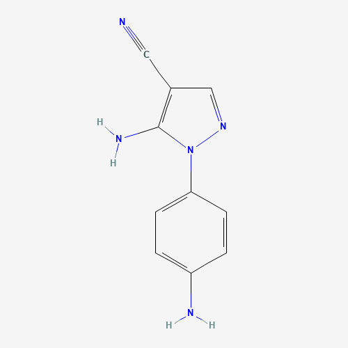 5-amino-1-(4-aminophenyl)pyrazole-4-carbonitrile (CAS: 1135324-00-3) - Related Chemical Product