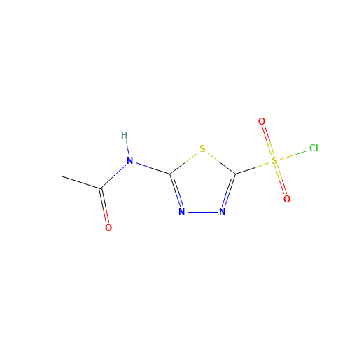 5-acetamido-1,3,4-thiadiazole-2-sulfonyl chloride (CAS: 32873-57-7) - Related Chemical Product