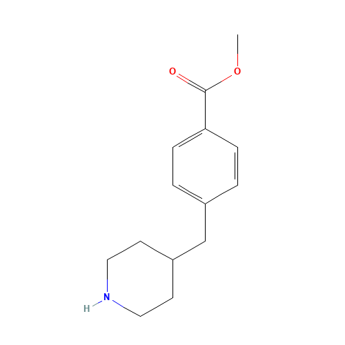 methyl 4-(piperidin-4-ylmethyl)benzoate (CAS: 439811-14-0) - Related Chemical Product