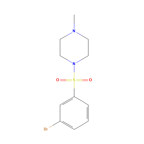 1-(3-bromophenyl)sulfonyl-4-methylpiperazine (CAS: 486422-19-9) - Related Chemical Product