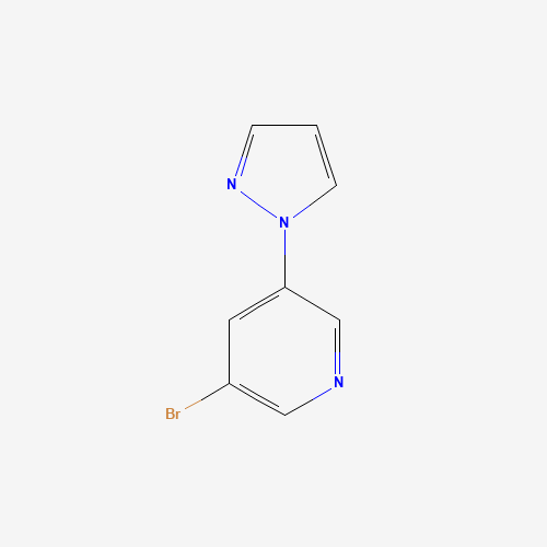 3-bromo-5-pyrazol-1-ylpyridine (CAS: 1209458-66-1) - Related Chemical Product
