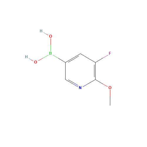 (5-fluoro-6-methoxypyridin-3-yl)boronic acid (CAS: 856250-60-7) - Related Chemical Product