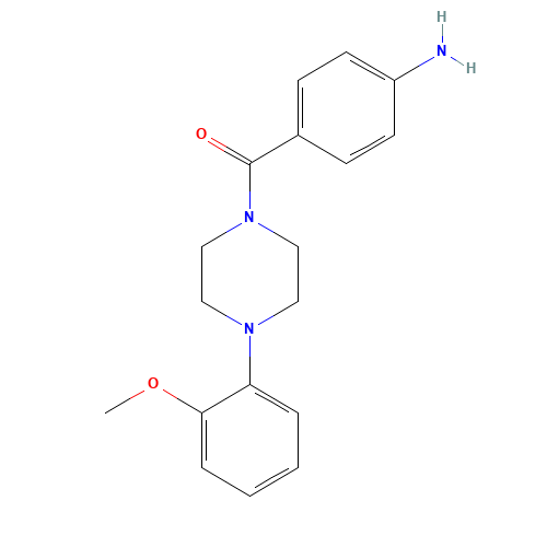 (4-aminophenyl)-[4-(2-methoxyphenyl)piperazin-1-yl]methanone (CAS: 302333-22-8) - Related Chemical Product