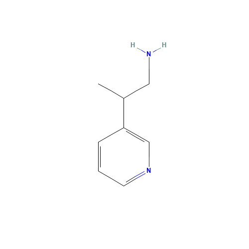 2-pyridin-3-ylpropan-1-amine (CAS: 199296-38-3) - Related Chemical Product