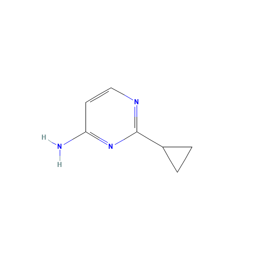2-cyclopropylpyrimidin-4-amine (CAS: 265324-26-3) - Related Chemical Product