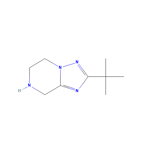 2-tert-butyl-5,6,7,8-tetrahydro-[1,2,4]triazolo[1,5-a]pyrazine (CAS: 914654-91-4) - Related Chemical Product