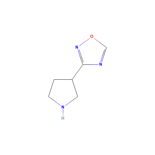 3-pyrrolidin-3-yl-1,2,4-oxadiazole (CAS: 1211516-74-3) - Related Chemical Product