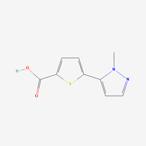 5-(2-methylpyrazol-3-yl)thiophene-2-carboxylic acid (CAS: 656226-60-7) - Related Chemical Product