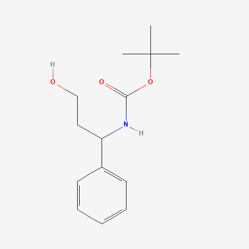 tert-butyl N-(3-hydroxy-1-phenylpropyl)carbamate (CAS: 218449-48-0) - Related Chemical Product
