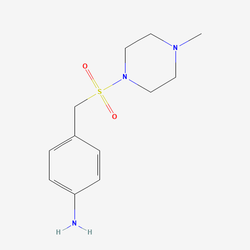 4-[(4-methylpiperazin-1-yl)sulfonylmethyl]aniline (CAS: 192218-04-5) - Related Chemical Product