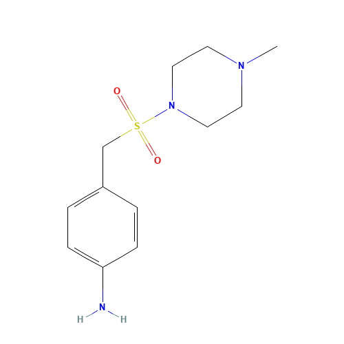 4-[(4-methylpiperazin-1-yl)sulfonylmethyl]aniline (CAS: 192218-04-5) - Related Chemical Product