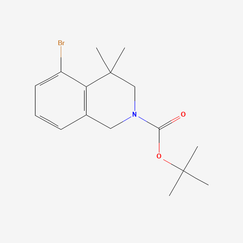 tert-butyl 5-bromo-4,4-dimethyl-1,3-dihydroisoquinoline-2-carboxylate (CAS: 1203684-82-5) - Related Chemical Product