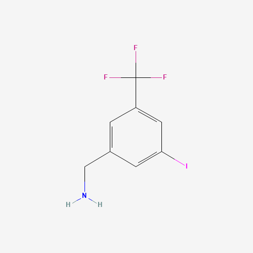 [3-iodo-5-(trifluoromethyl)phenyl]methanamine (CAS: 691877-06-2) - Related Chemical Product