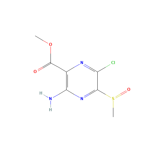 methyl 3-amino-6-chloro-5-methylsulfinylpyrazine-2-carboxylate (CAS: 1503-05-5) - Related Chemical Product
