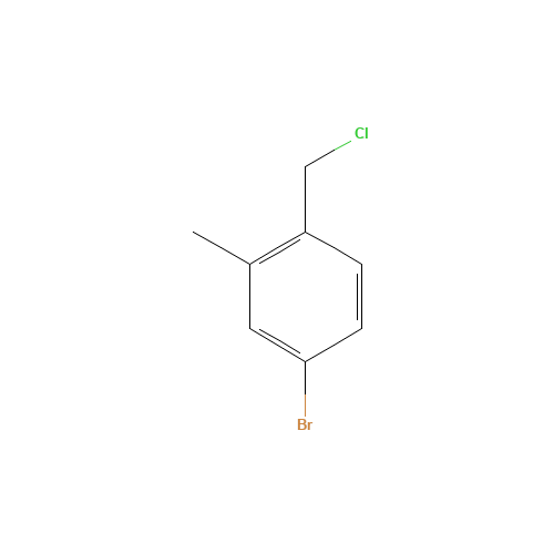 4-bromo-1-(chloromethyl)-2-methylbenzene (CAS: 24078-15-7) - Related Chemical Product