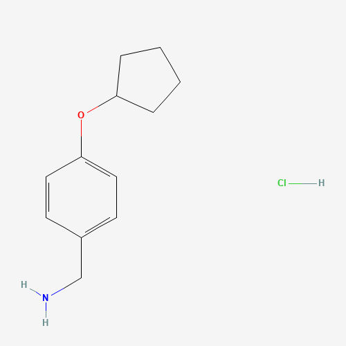 (4-cyclopentyloxyphenyl)methanamine;hydrochloride (CAS: 1235440-30-8) - Related Chemical Product