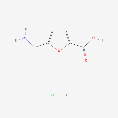 5-(aminomethyl)furan-2-carboxylic acid;hydrochloride (CAS: 51521-95-0) - Chemical Structure and Molecular Formula 