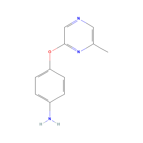 4-(6-methylpyrazin-2-yl)oxyaniline (CAS: 915707-63-0) - Related Chemical Product
