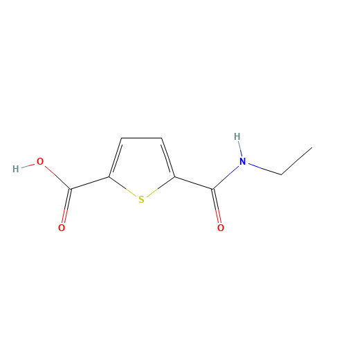 5-(ethylcarbamoyl)thiophene-2-carboxylic acid (CAS: 1154324-07-8) - Related Chemical Product