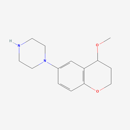 1-(4-methoxy-3,4-dihydro-2H-chromen-6-yl)piperazine (CAS: 868244-82-0) - Related Chemical Product