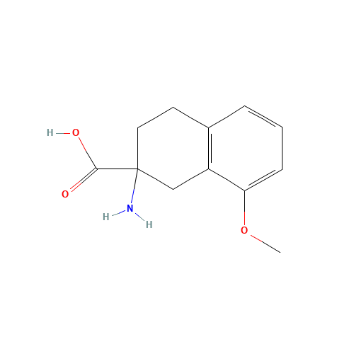 2-amino-8-methoxy-3,4-dihydro-1H-naphthalene-2-carboxylic acid (CAS: 67544-71-2) - Related Chemical Product