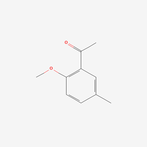 1-(2-methoxy-5-methylphenyl)ethanone (CAS: 20628-07-3) - Chemical Structure and Molecular Formula 