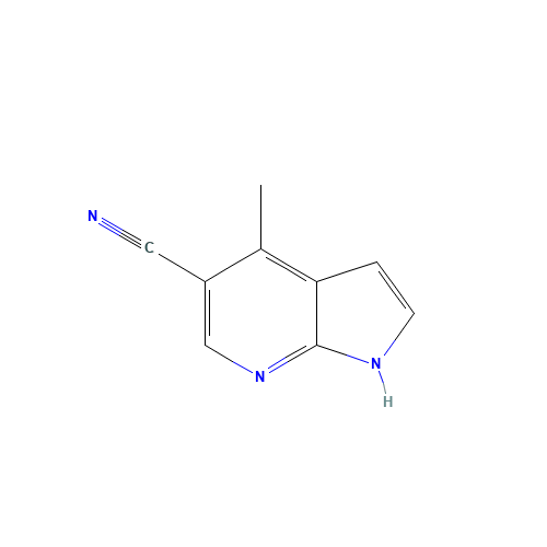 4-methyl-1H-pyrrolo[2,3-b]pyridine-5-carbonitrile (CAS: 267875-39-8) - Related Chemical Product