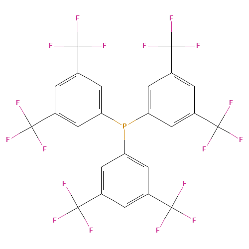 tris[3,5-bis(trifluoromethyl)phenyl]phosphane (CAS: 175136-62-6) - Related Chemical Product