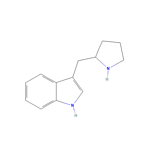 3-(pyrrolidin-2-ylmethyl)-1H-indole (CAS: 143321-77-1) - Related Chemical Product