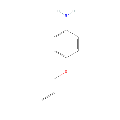 4-prop-2-enoxyaniline (CAS: 1688-69-3) - Chemical Structure and Molecular Formula 