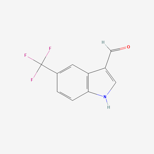 5-(trifluoromethyl)-1H-indole-3-carbaldehyde (CAS: 468718-16-3) - Related Chemical Product