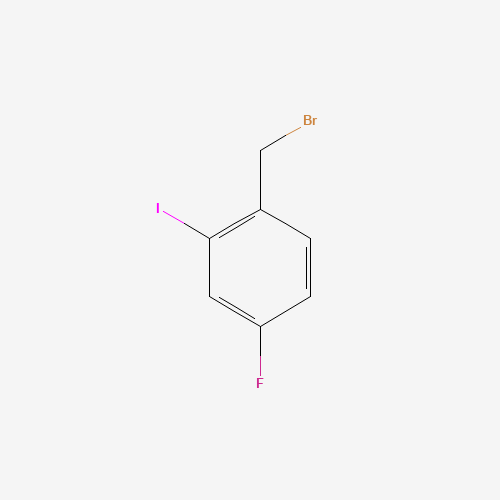 1-(bromomethyl)-4-fluoro-2-iodobenzene (CAS: 70931-59-8) - Related Chemical Product