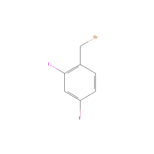 1-(bromomethyl)-4-fluoro-2-iodobenzene (CAS: 70931-59-8) - Related Chemical Product