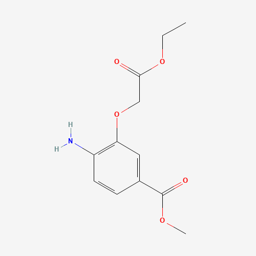 methyl 4-amino-3-(2-ethoxy-2-oxoethoxy)benzoate (CAS: 1096309-38-4) - Related Chemical Product