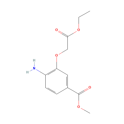 methyl 4-amino-3-(2-ethoxy-2-oxoethoxy)benzoate (CAS: 1096309-38-4) - Related Chemical Product