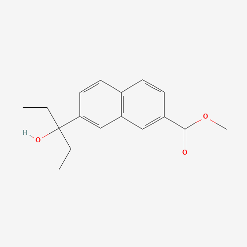 methyl 7-(3-hydroxypentan-3-yl)naphthalene-2-carboxylate (CAS: 895521-24-1) - Related Chemical Product