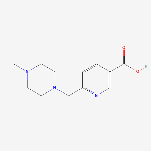 6-[(4-methylpiperazin-1-yl)methyl]pyridine-3-carboxylic acid (CAS: 637354-27-9) - Related Chemical Product