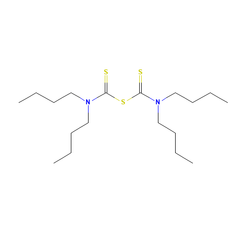 dibutylcarbamothioyl N,N-dibutylcarbamodithioate (CAS: 93-73-2) - Related Chemical Product