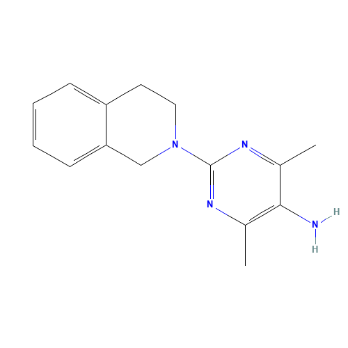 2-(3,4-dihydro-1H-isoquinolin-2-yl)-4,6-dimethylpyrimidin-5-amine (CAS: 1093352-37-4) - Related Chemical Product