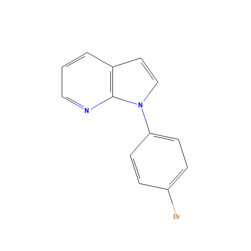 1-(4-bromophenyl)pyrrolo[2,3-b]pyridine (CAS: 441012-22-2) - Related Chemical Product