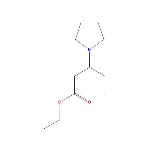 ethyl 3-pyrrolidin-1-ylpentanoate (CAS: 337956-16-8) - Related Chemical Product