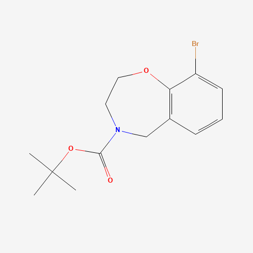 tert-butyl 9-bromo-3,5-dihydro-2H-1,4-benzoxazepine-4-carboxylate (CAS: 1055880-27-7) - Related Chemical Product