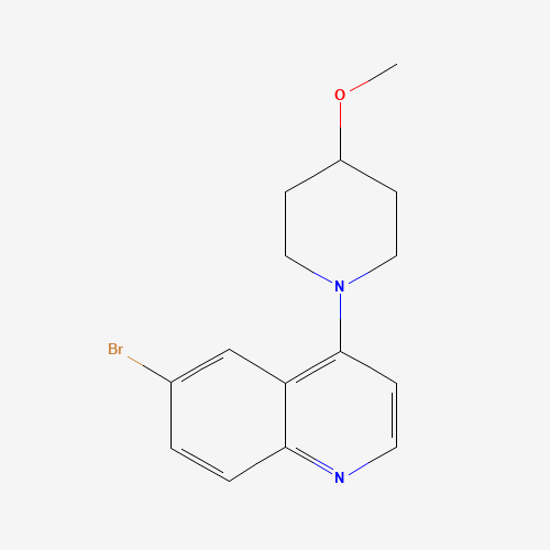 6-bromo-4-(4-methoxypiperidin-1-yl)quinoline (CAS: 474707-27-2) - Related Chemical Product